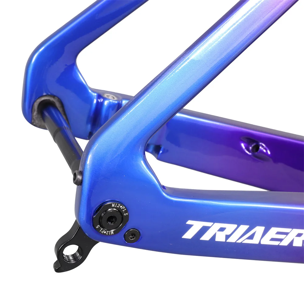 Metallic Paint Carbon Bicycle Full Internal Cable Integrated Handlebar Bicycle Frame