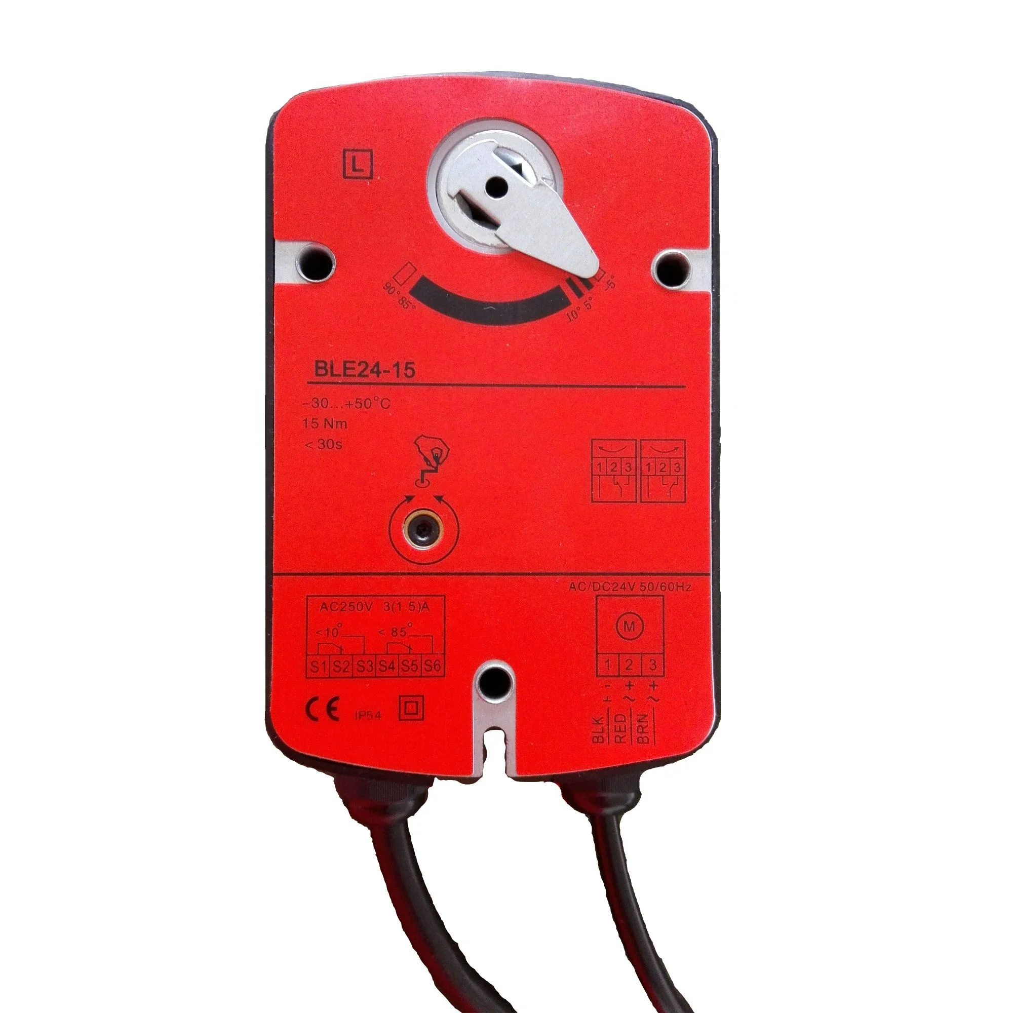 SW0067 10 Nm  Air valve actuator 24V electric damper actuator