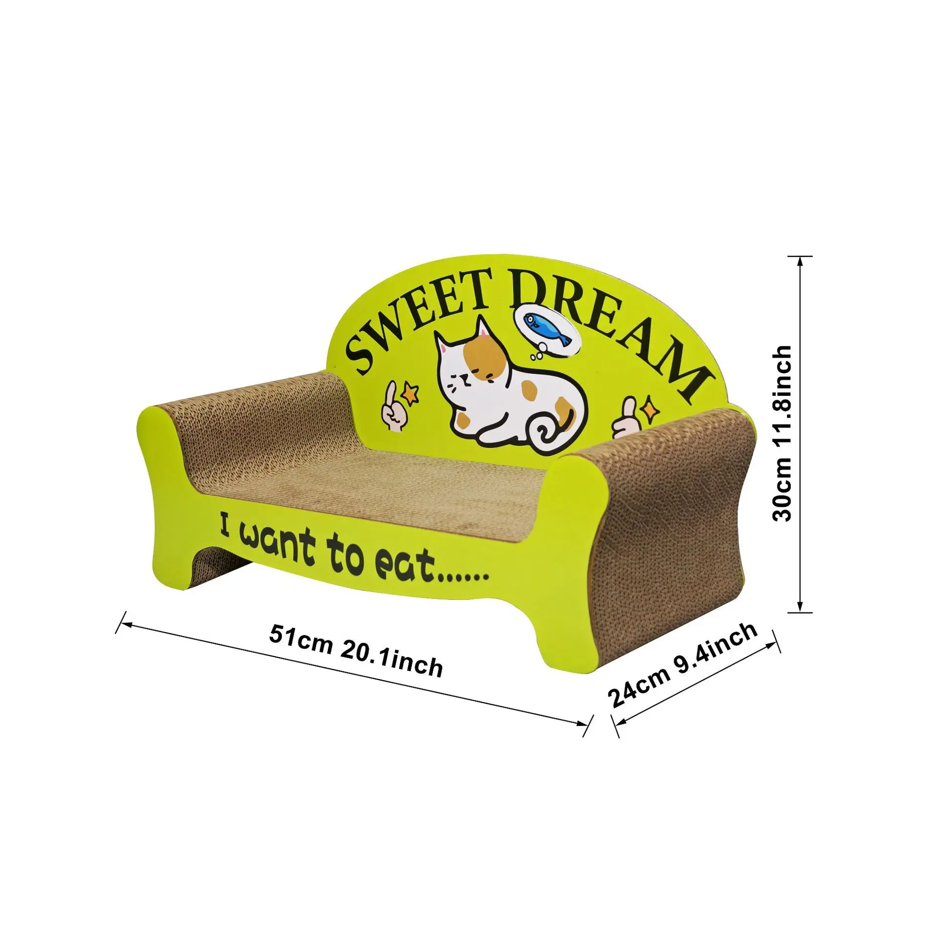 Wholesale Cheap Cat Sofa Cat Scratching Couch Abrasion Resistant Protection Furniture Recycled Scratcher