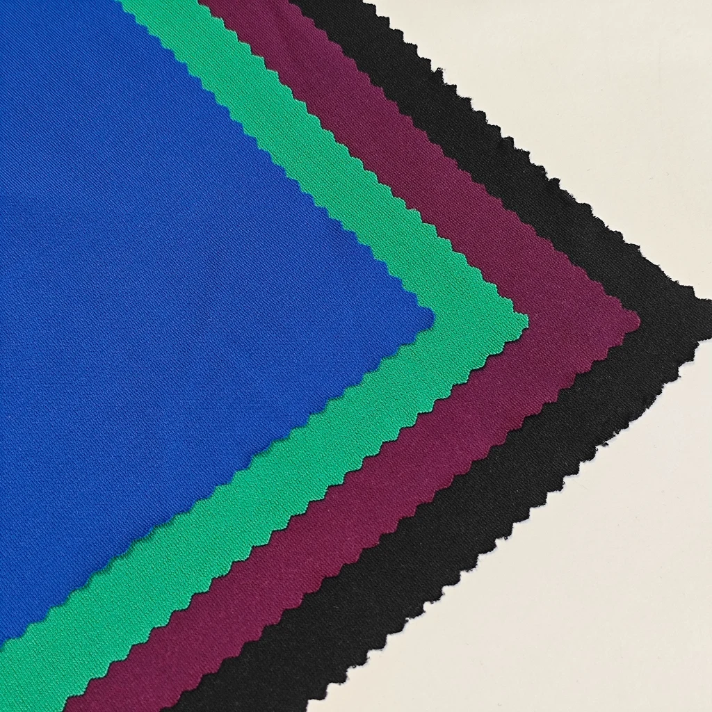 New Fast Delivery  Polyester  Spandex 190Gsm-250Gsm  Ity  Poly Jersey Fabric High Twist Crepe Soft Hand feel For Cloth