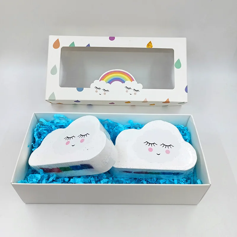 Cloud Rainbow Explosion Bath Salt Cloud Turn Bath Salt Clean Bath  Salt Ball