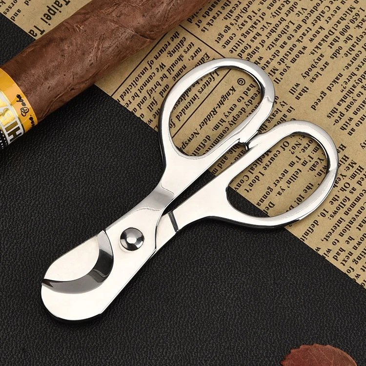 Yongxin Wholesale Custom Stainless Steel Cigar Accessories Cutters Cutter Scissors Set