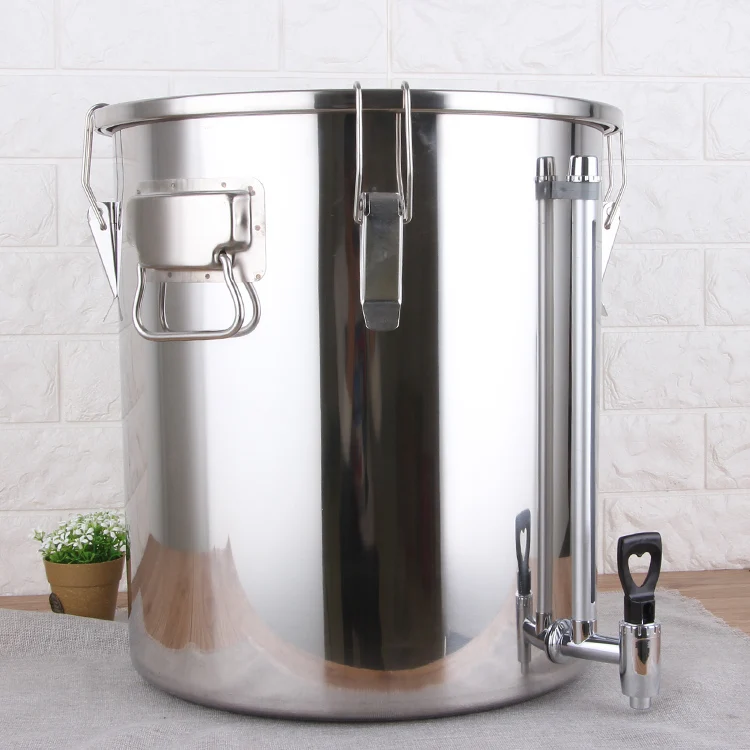 
200L Induction cookware Stainless Steel cooking pot with lid 