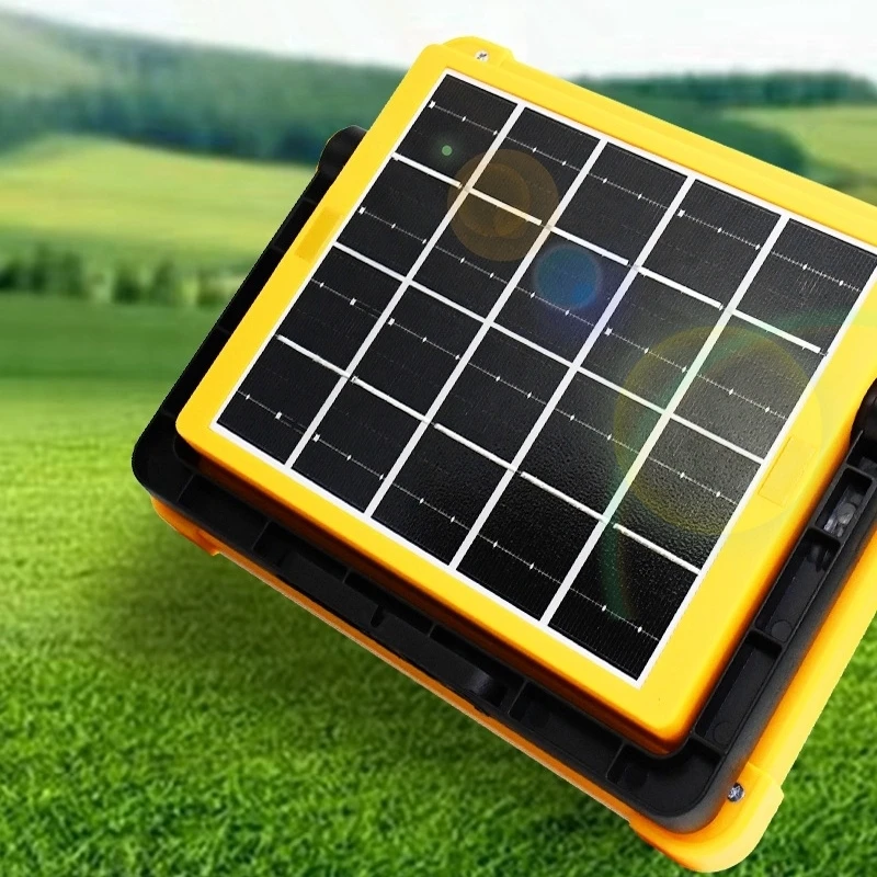 Rechargeable Solar LED  Work Light Outdoor Portable LED Spotlight Rechargeable Floodlight  Waterproof  Wall Light