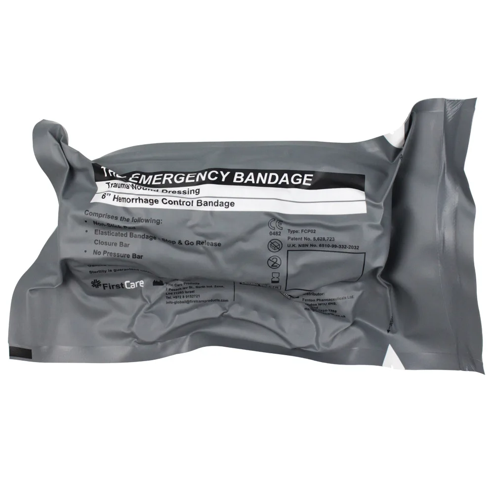 Anthrive New Arrival 4 inch First Aid Wound Emergency Trauma Dressing Elastic Combat Israel Tactical Israeli Bandage