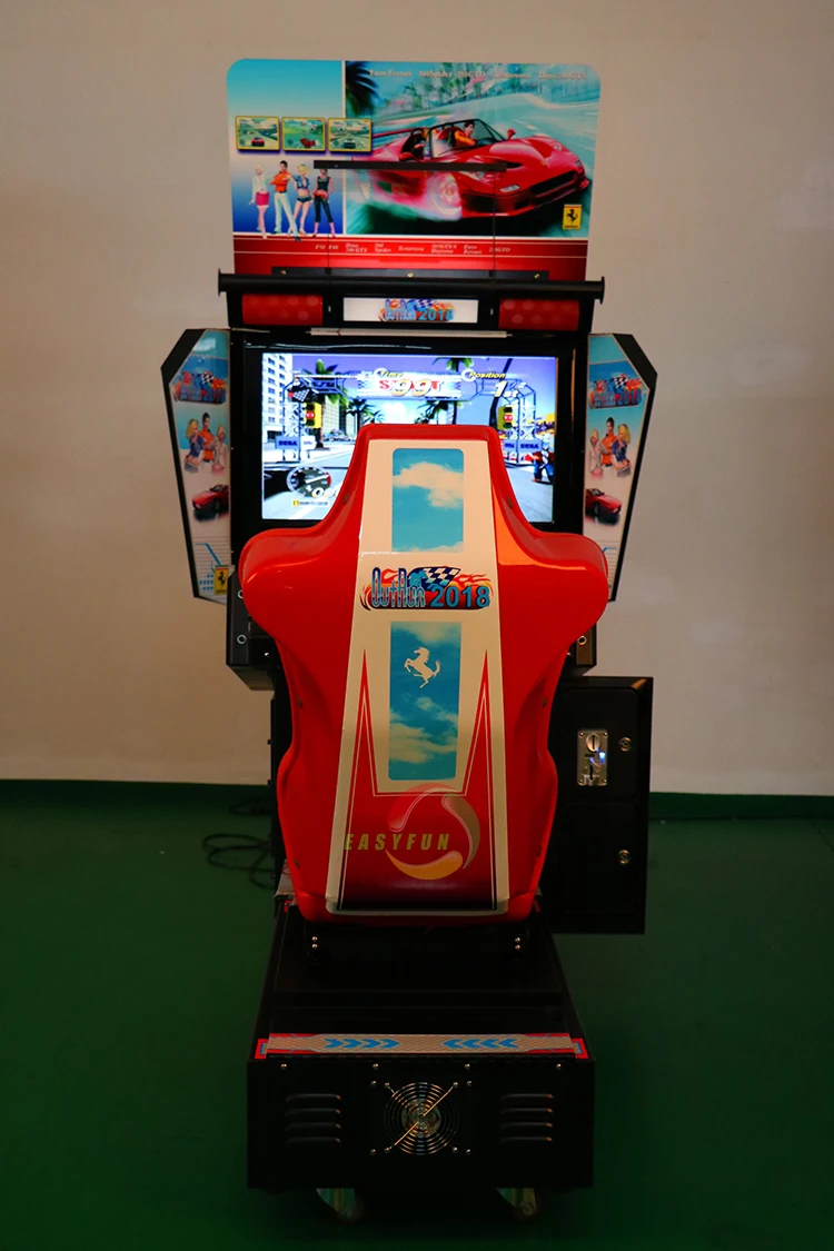 Coin Operated Outrun 32 Car Racing Games Machine Simulator Arcade Simulator Driving Game Machine For Sale