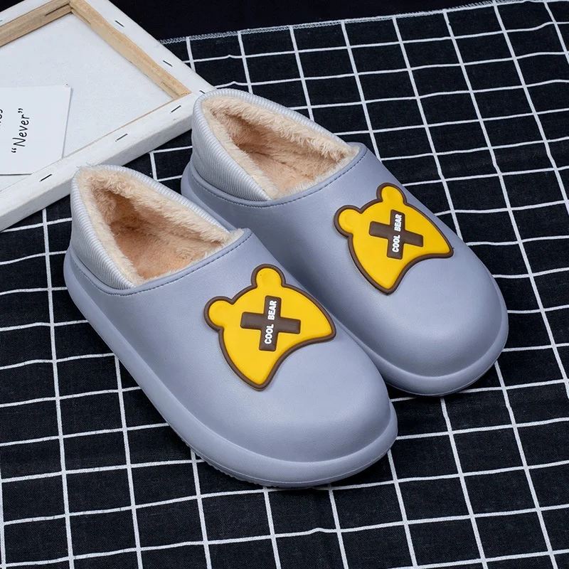 Женские меховые Сабо; Домашние женские тапочки для спальни; Коллекция 2021 года; Домашние плюшевые тапочки; Зимние женские мягкие домашние тапочки