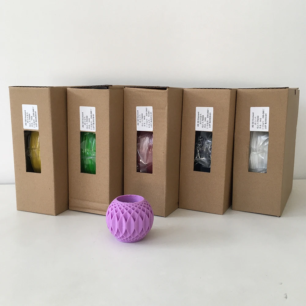 Myriwell solid plastic scroll rods 1kg 1.75mm PLA filament consumbles for 3d printing pen 3d printer