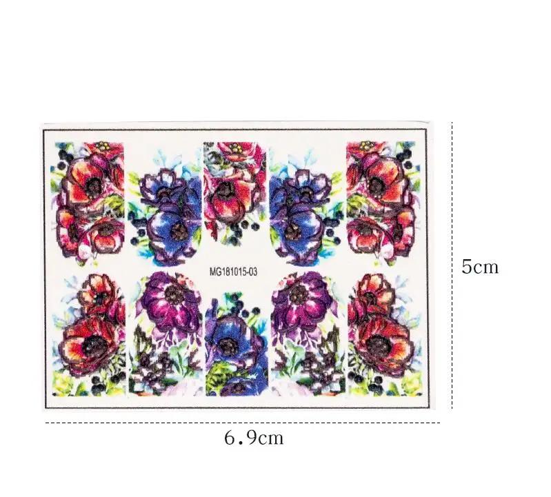 5D Tulips White Camellia Nail Stickers Embossed Relief Orchid Floral Leaf Flowers Carved Sliders Gel Polish Decoration