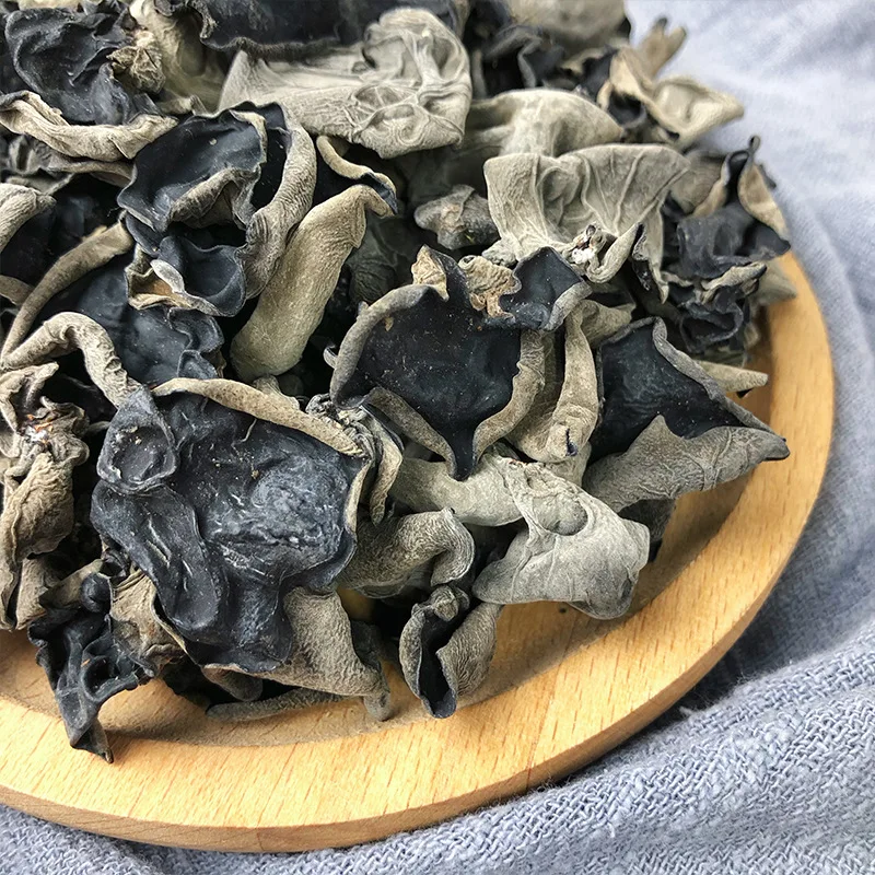 High Quality Dried White Fungus Mushroom Dried Black Fungus Small Black Wood Ear Agaric Fungus