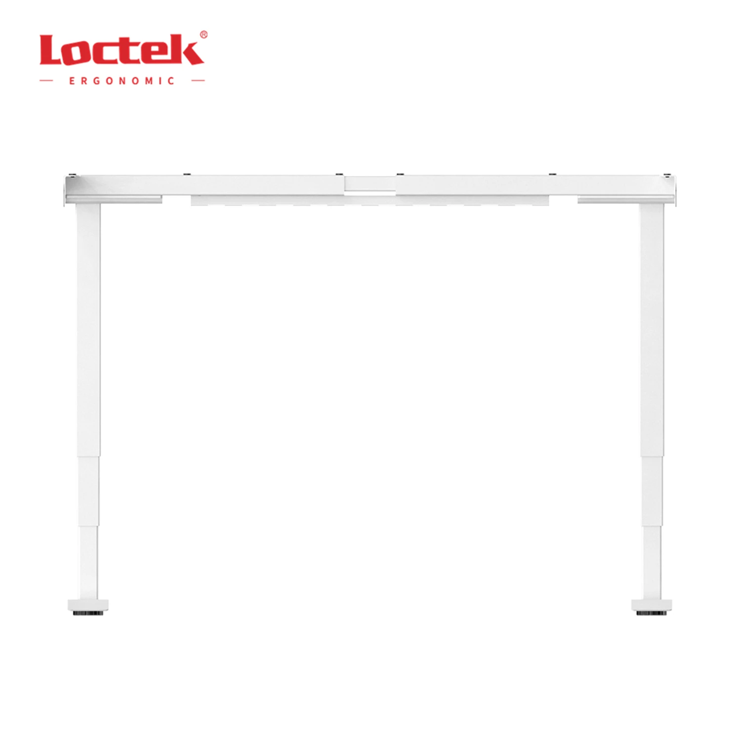 Двухмоторная Регулируемая по высоте стойка с откидной ножкой, стол для офиса Loctek ET224(IB)
