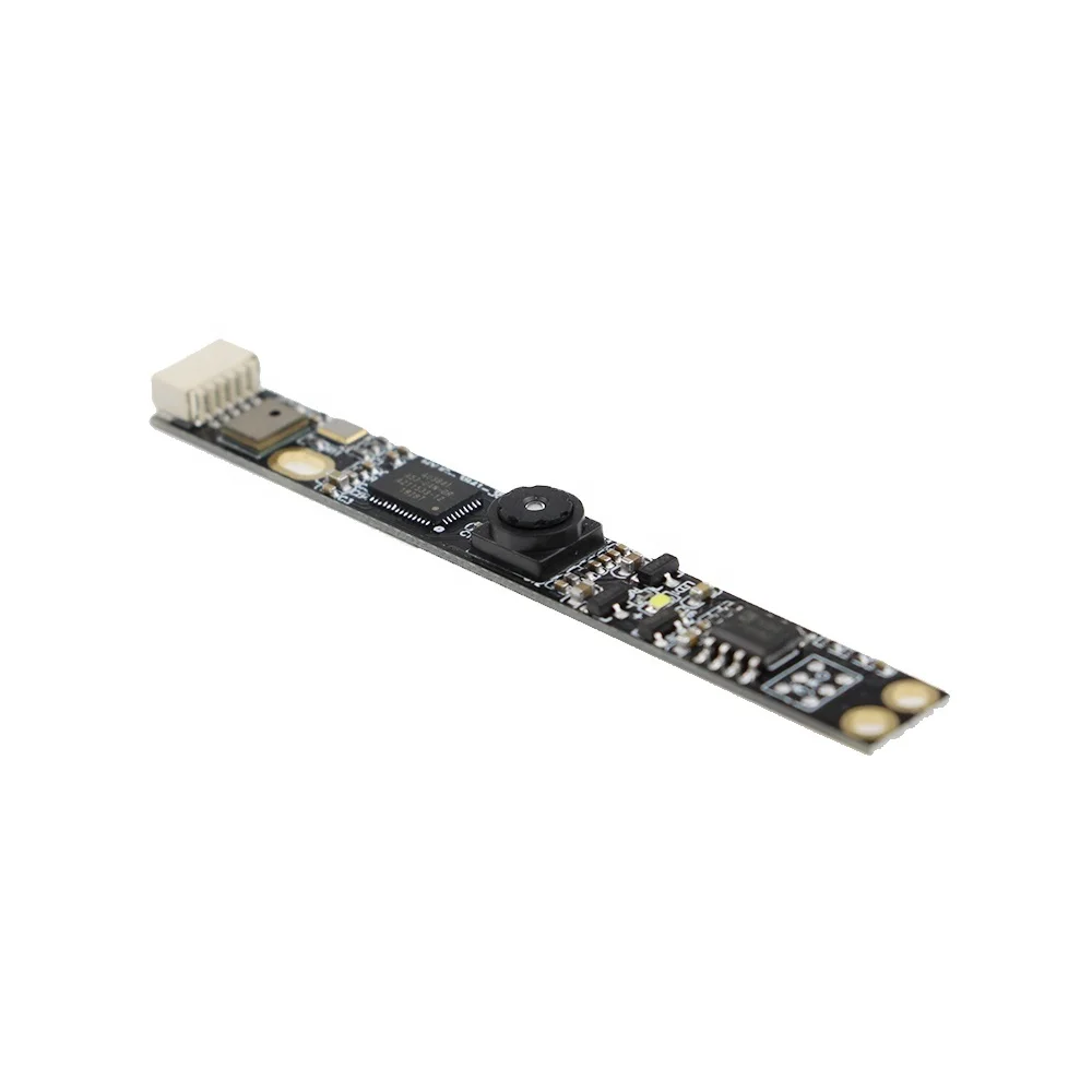 65 degree laptop and tablet camera module with flex cable