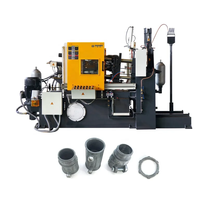 HAICHEN 50 ton zinc alloy pipe fitting hot chamber die casting machine price