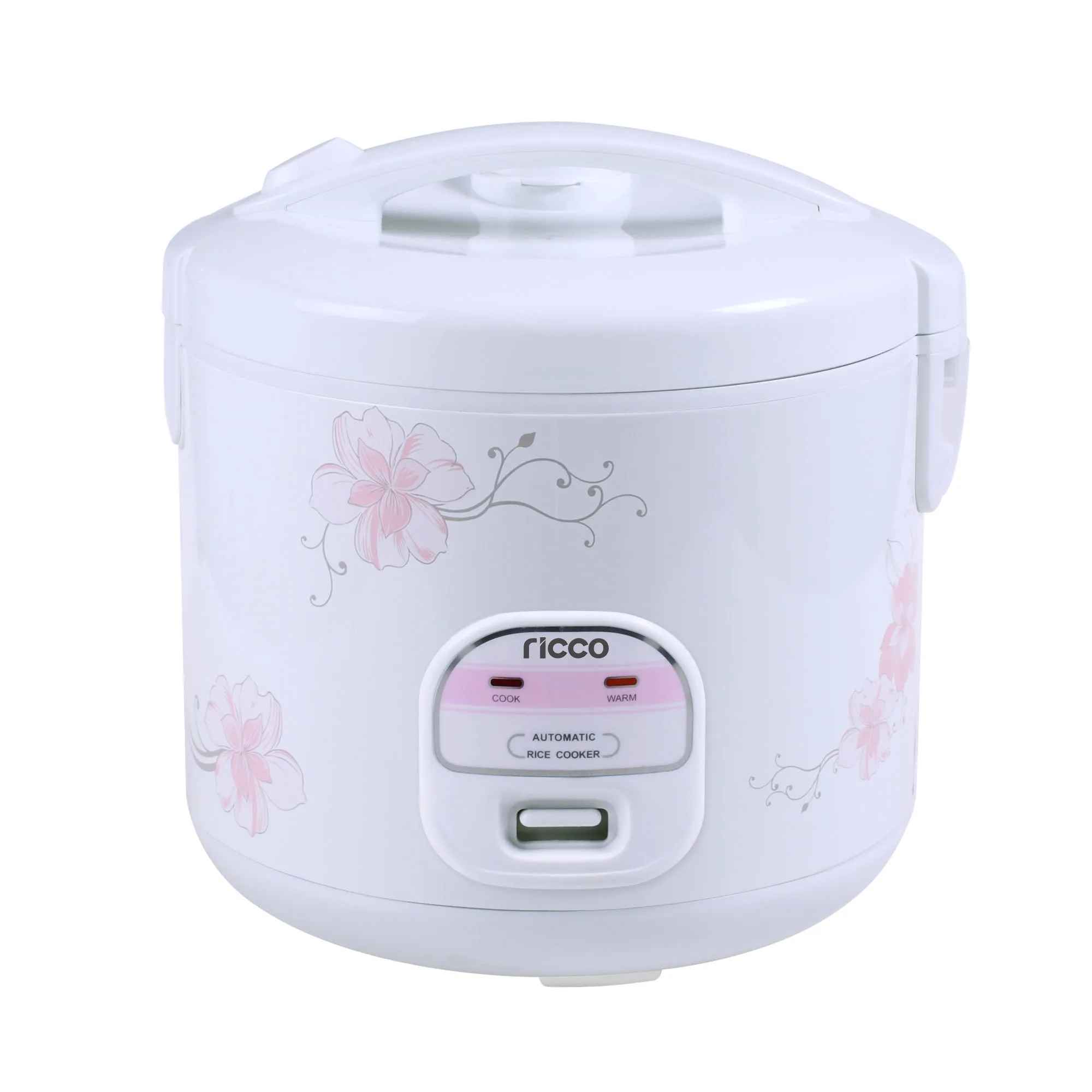 Electrical 1.8l 700W deluxe rice cooker jar shape with non-stick inner pot and plastic steamer