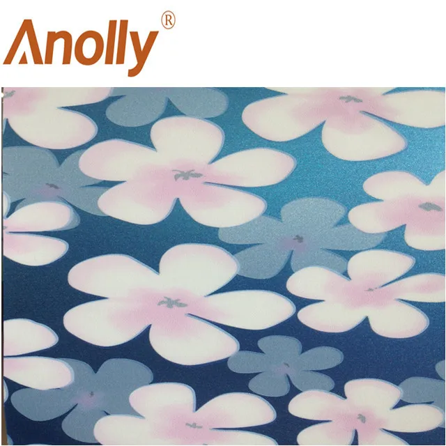 Anolly 3D glitter window film glass vinyl paper graphic decoration material privacy