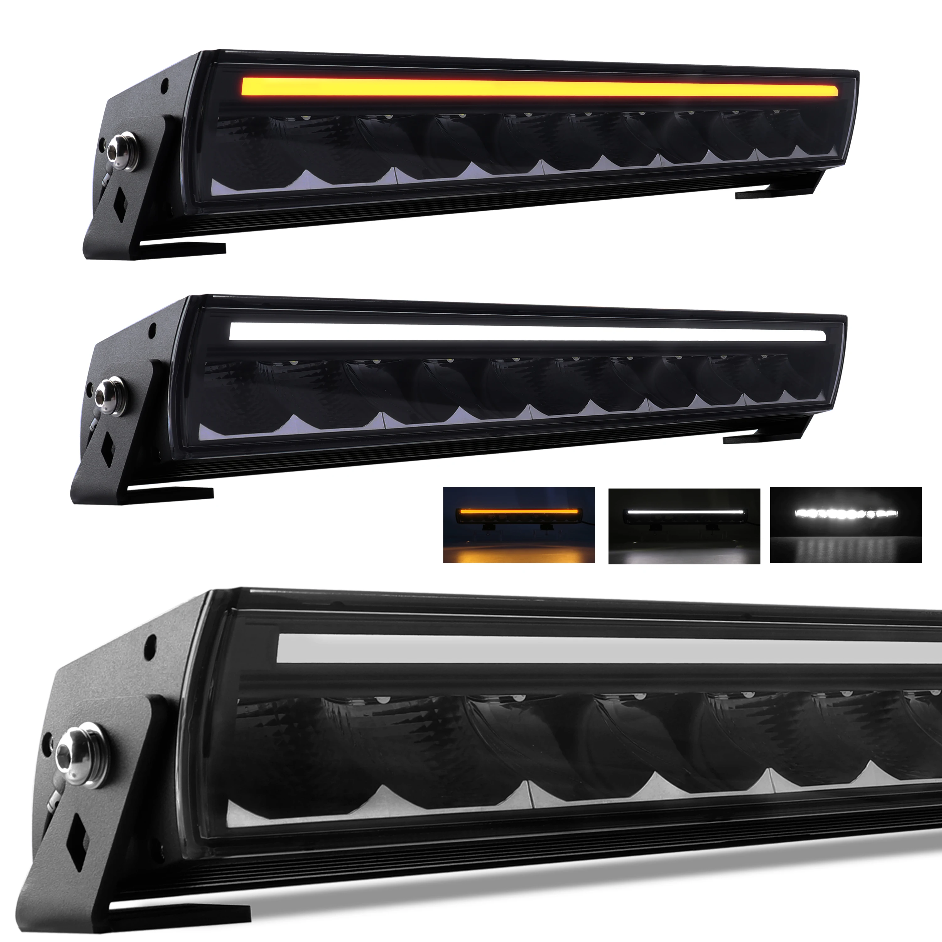 Hot Sale 20inch LED Light With Position Light IP68 Emark R112  LED Light Bar For Cars Off-road