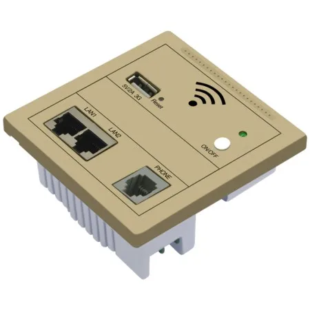 2,4G inwall 300 Мбит/с, Встроенный Настенный Wi-Fi беспроводной настенный роутер