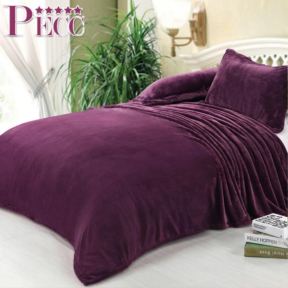 super soft double fleece blanket for winter