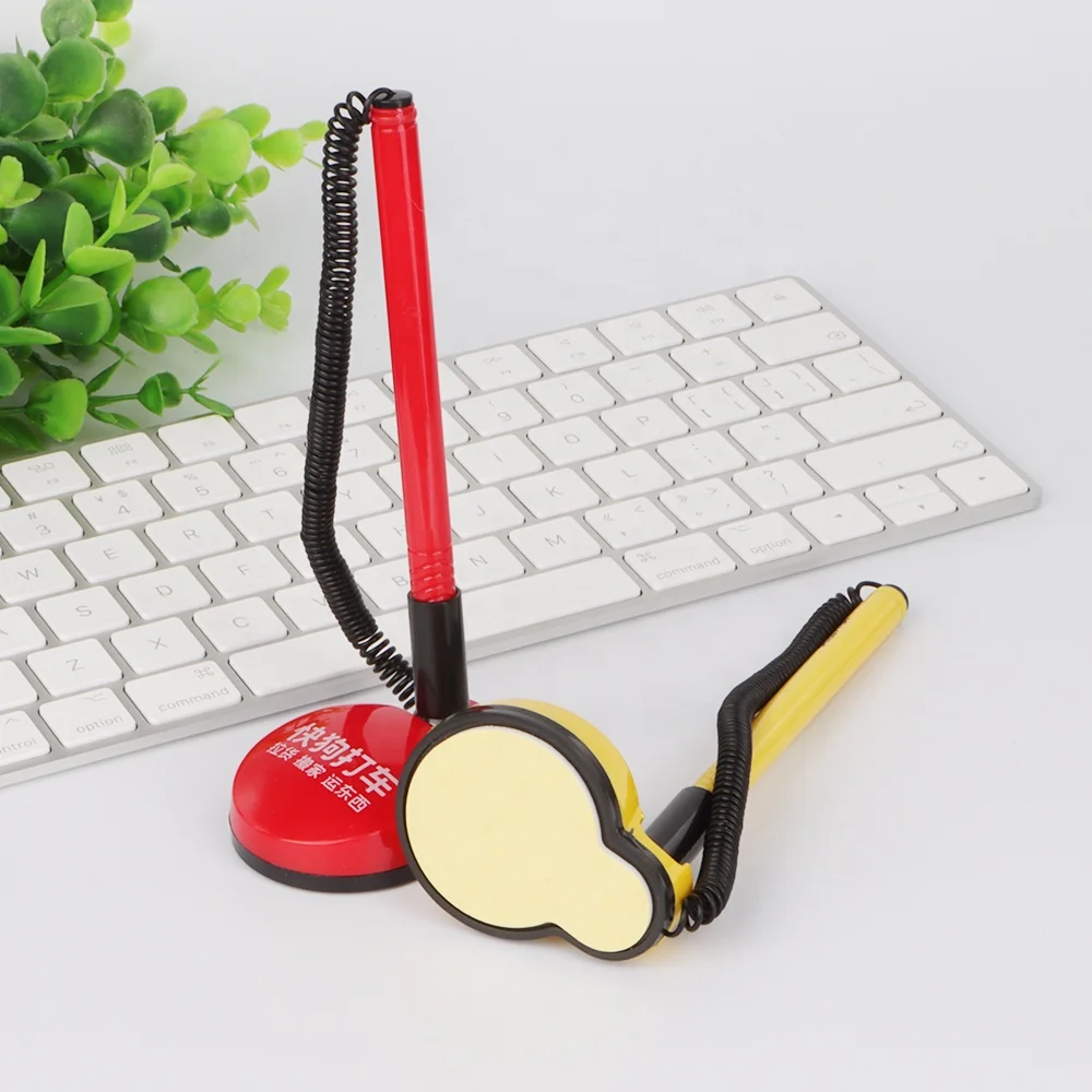 2023 New Design Promo Desk Stand Pen Plastic Counter Stick Table Pen