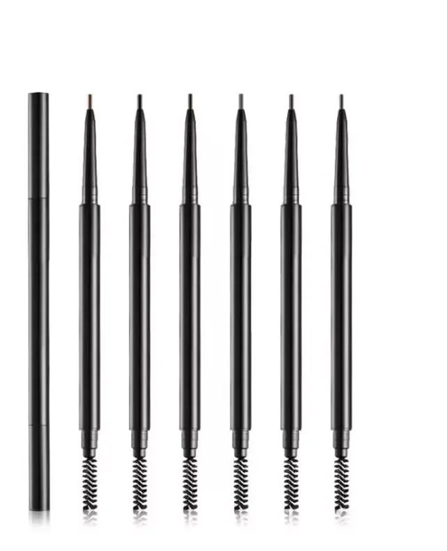 Wholesale 6 Colors Private Label Custom Logo Brow Eyebrow Pencil