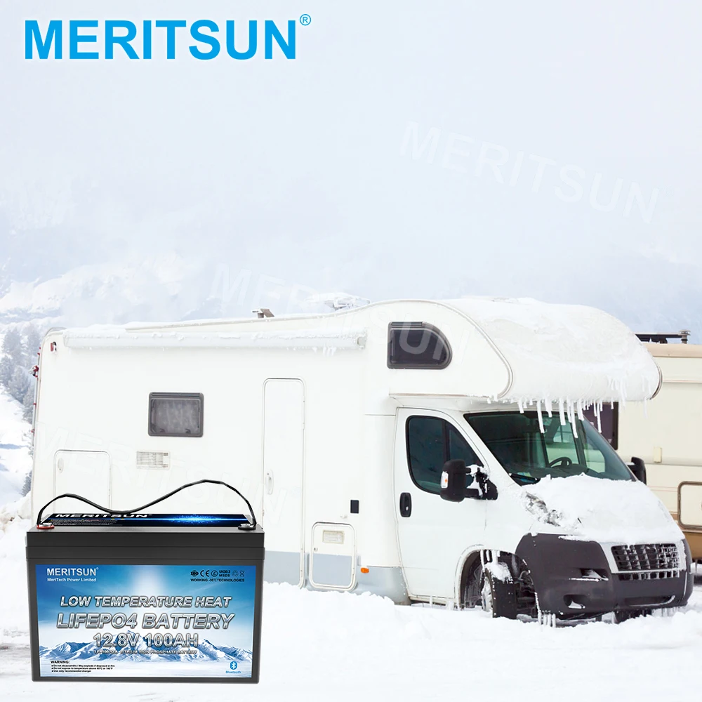 Battery Supplier 12V 50ah Lifepo4 Low Temperature BT Lithium Battery for Solar Storage