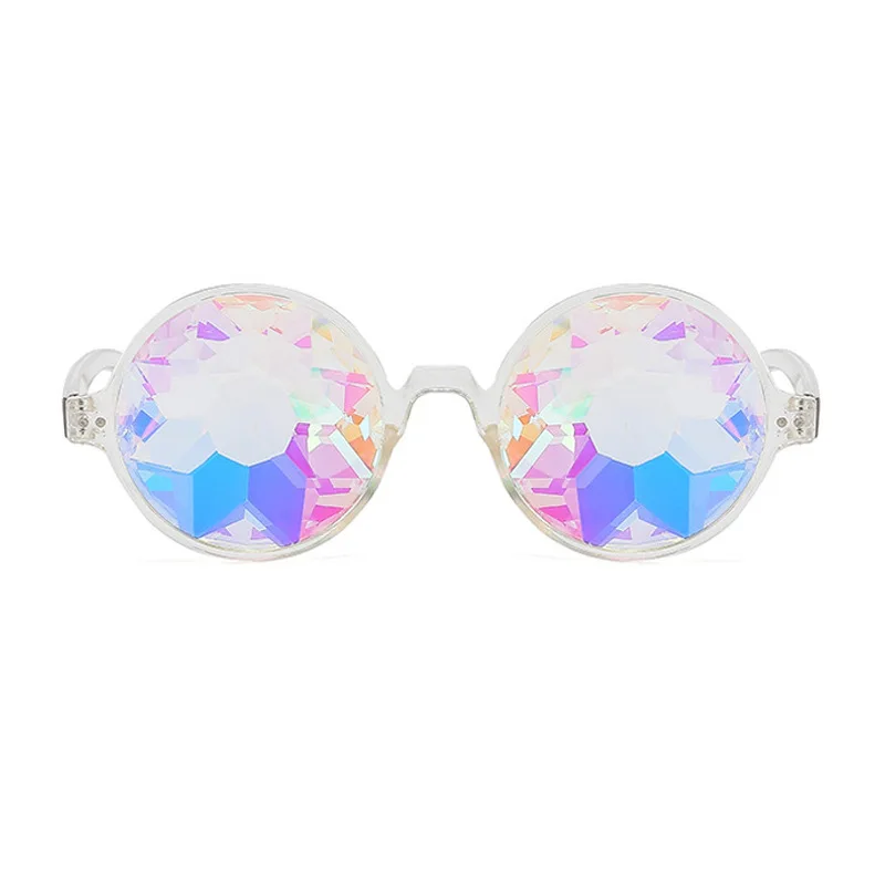 Disco Mosaic Ball Sunglasses Kaleidoscope Glasses Party Eyeglasses lentes de sol