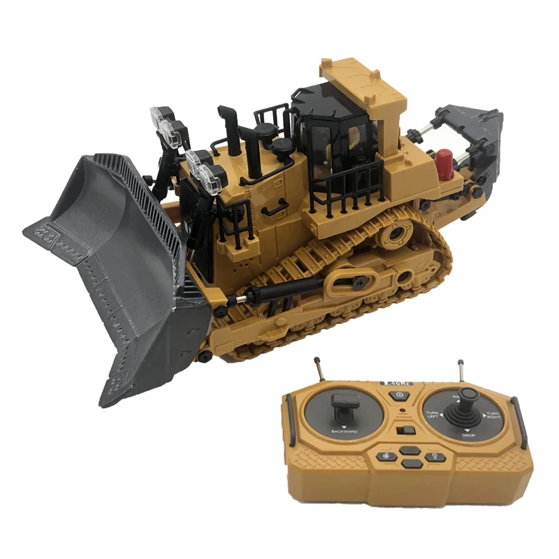 2.4G 1:20 11CH ALLOY Remote Control EXCAVATOR/ 1:24 9CH BULLDOZER/ 1:24 9CH DUMP TRUCK RC Construction Truck toy for children