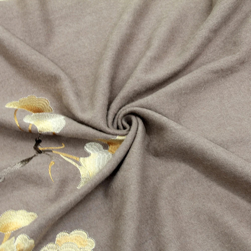 Manxiang Luxury Fashion Shawl Poncho Wool Women Branded Scarf Luxury