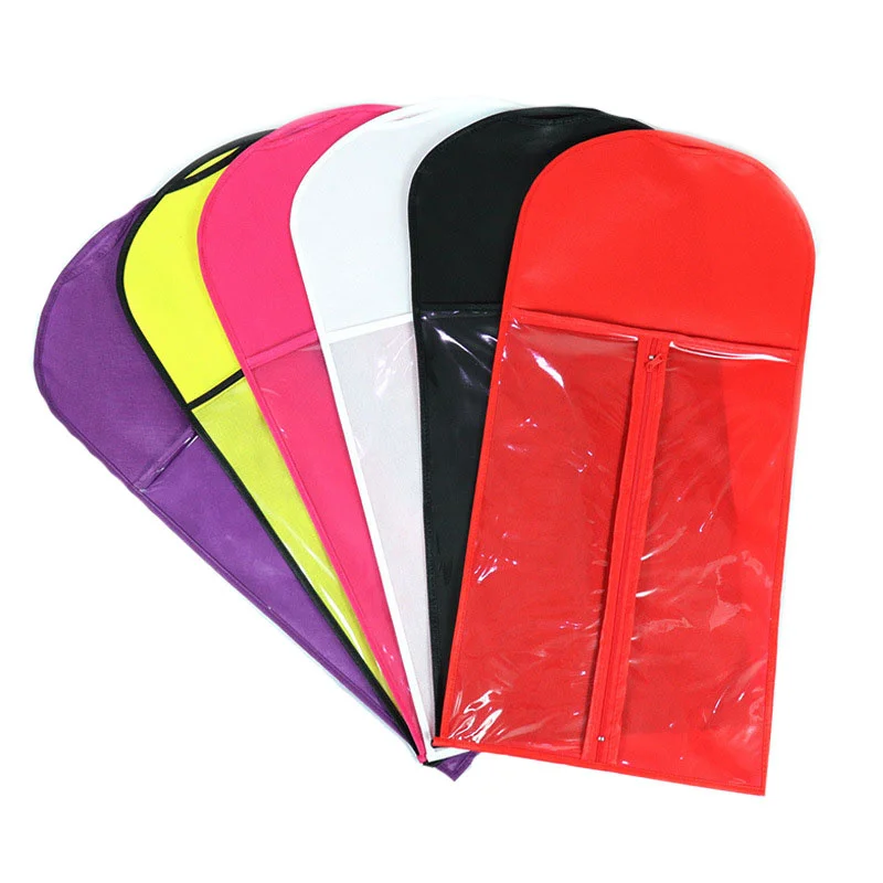 High Quality Kids Garment Bag  Non Woven Wig Dust Bag Custom Hair Extension Garment Bag