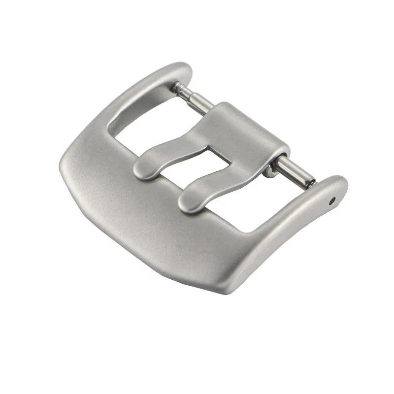 Custom Stainless Steel Watch Buckle for Smartwatches 20mm Strap Buckle Watch Accessories Spring Bar Pin Buckle Hydraulic Clasp