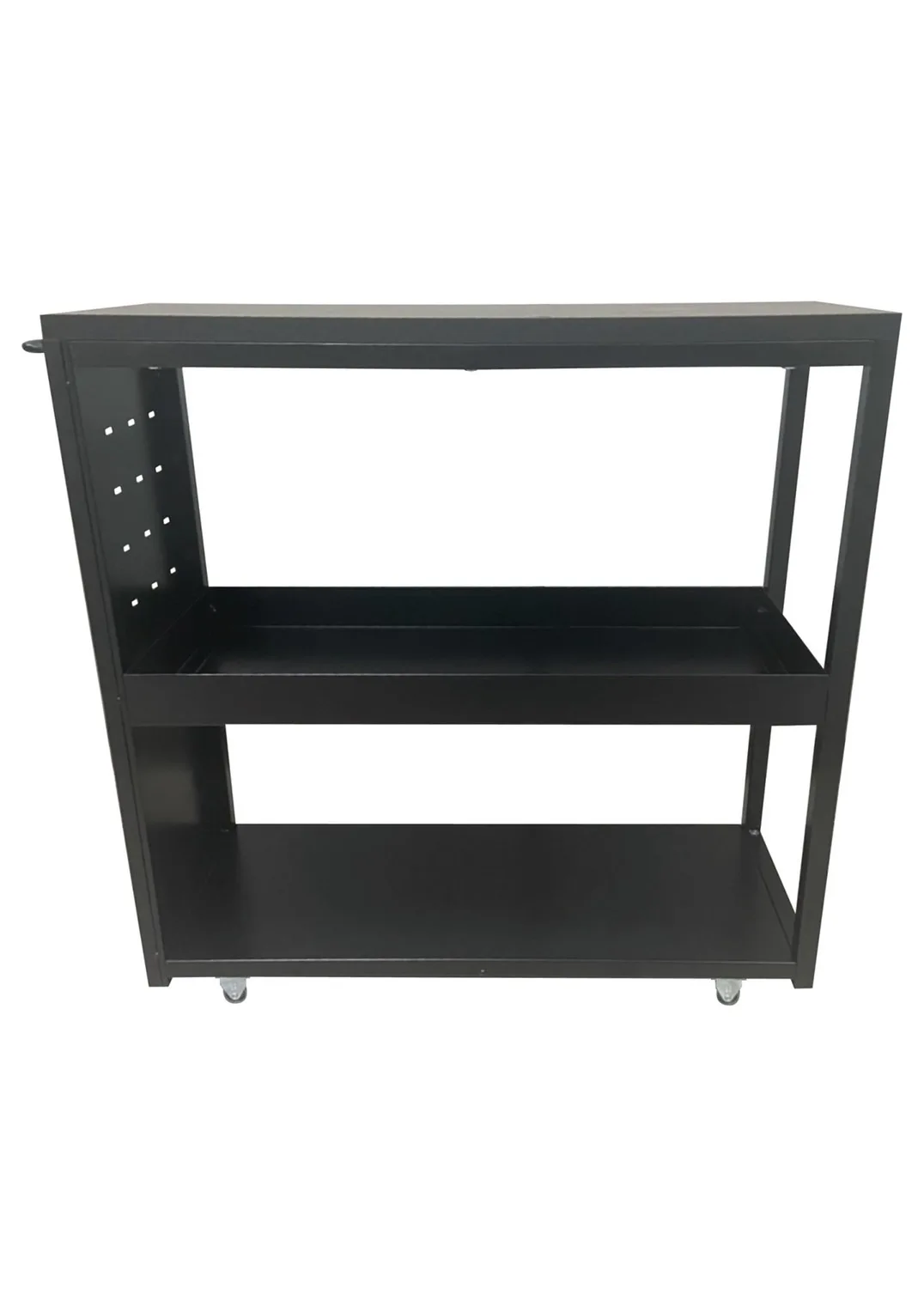 Multifunctional Steel Metal Shelf Cart Trolly Utility Workshop Cart Metal File Carts Steel With Wheel