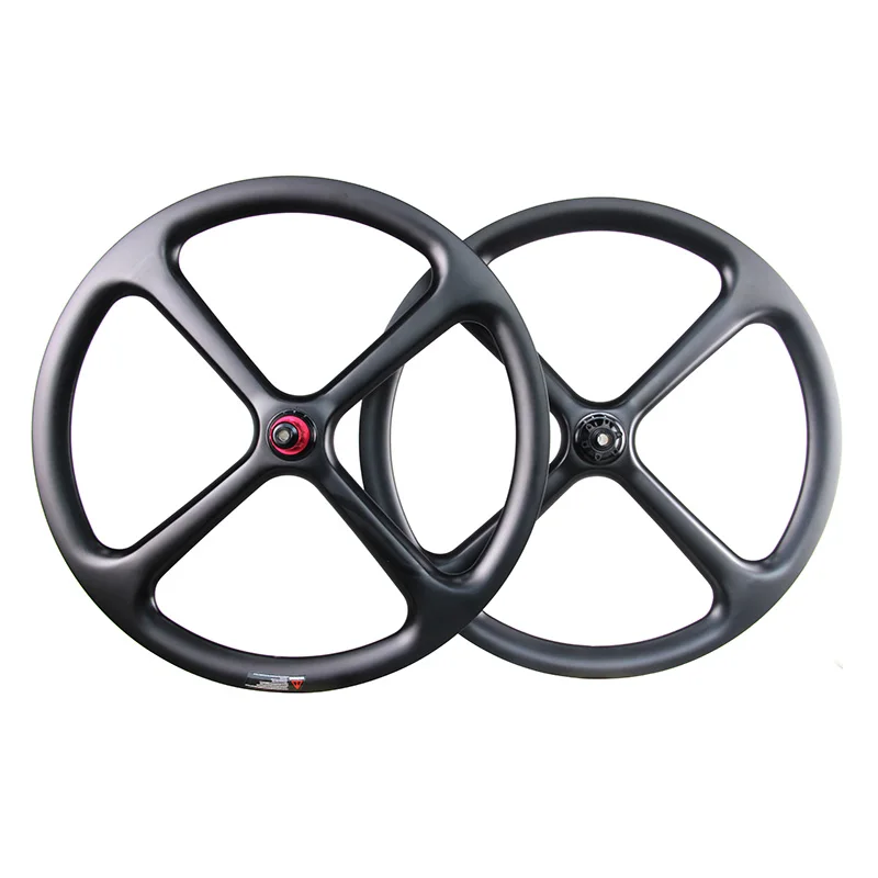 4-Spoke Wheels Carbon MTB with Chosen Hubs for 650B/27.5 Inch Mountain Bikes/E-bikes Customized Decal