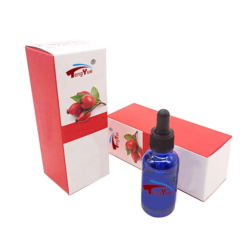 Customized Logo Ivory Cardboard Essential Oil Packaging Folding Carton Paper Boxes For Cosmetics