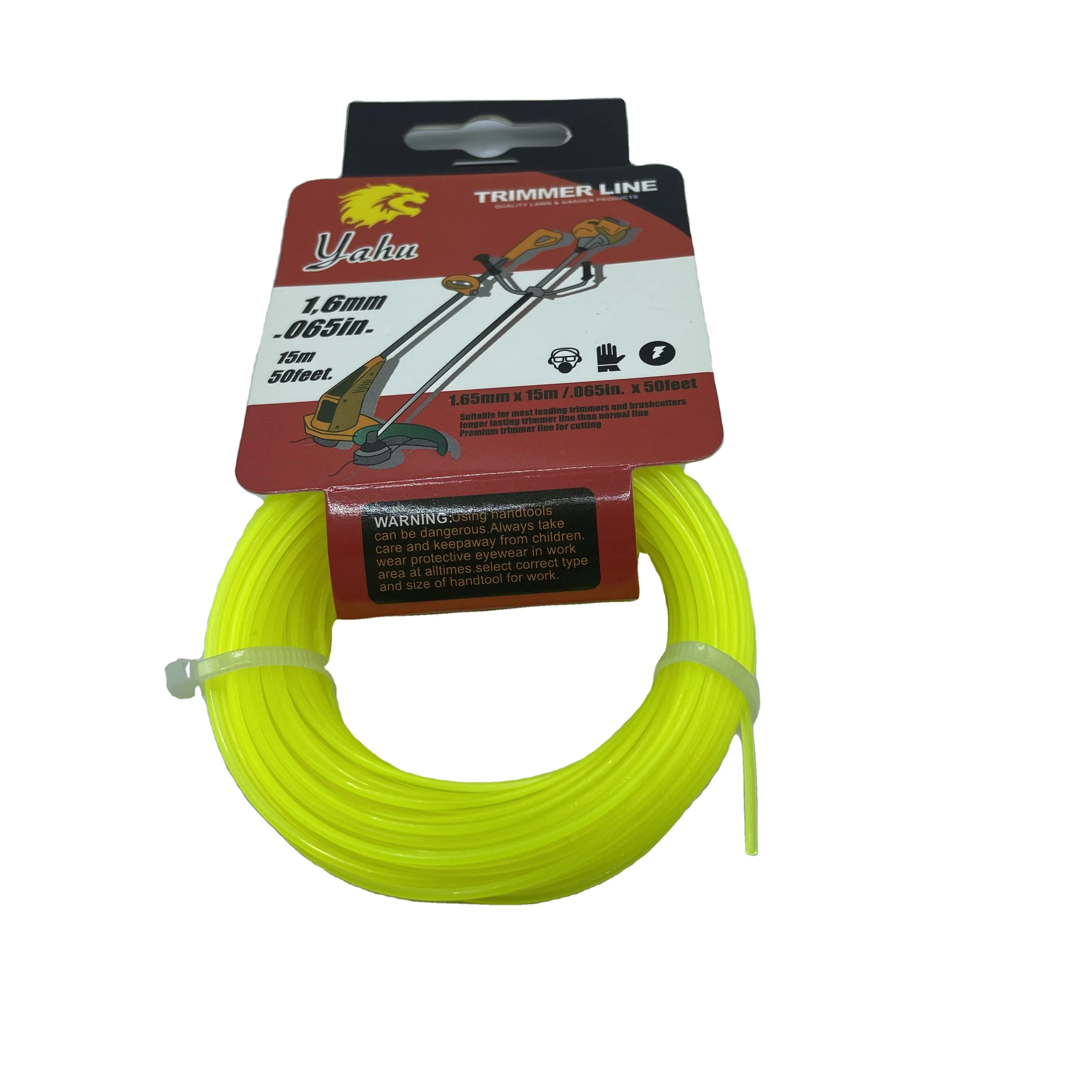 HIGH QUALITY TRIMMER LINE FOR LENGTH 15 METERS SHAPE ROUND DIAMETER 1.6MM