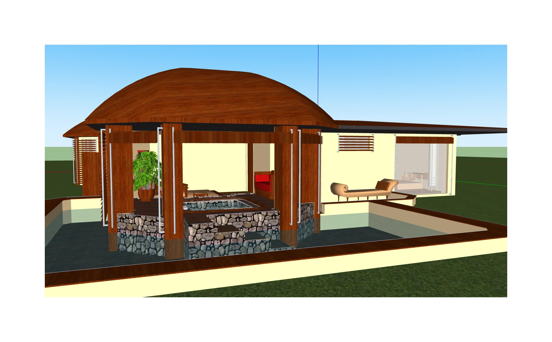 3D  design house plan design