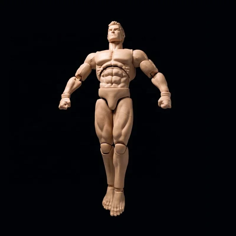 Custom Male Body 1/6 Scale Action Figures , OEM Plastic Action Figure Toy Model , Super Articulated PVC Action Figure Maker
