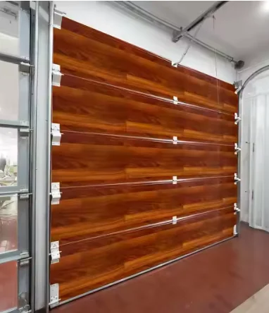 Guangdong modern high quality electric garage door gate automatic sectional overhead garage door for good price