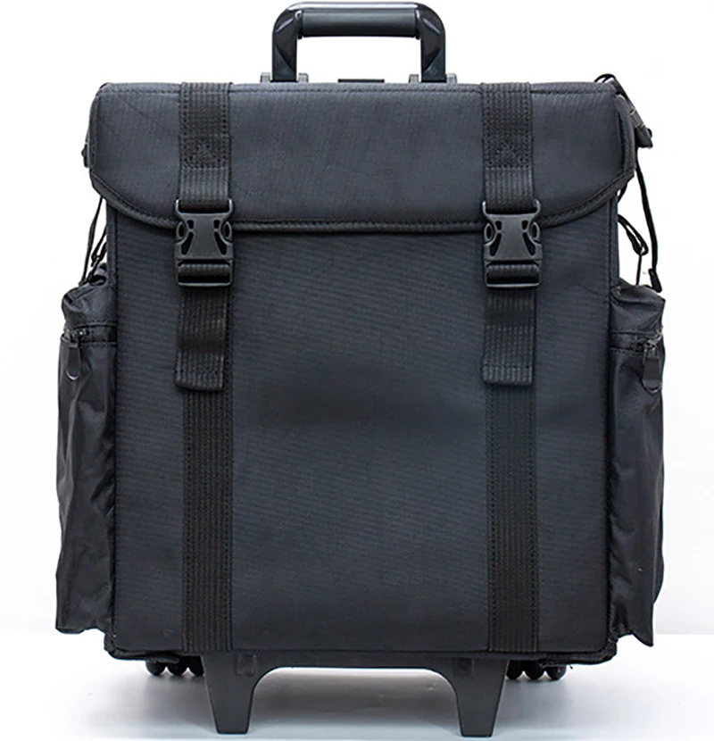 Trolley case tool box multi-functional rolling case for tools hairdresser case