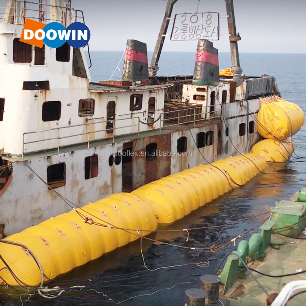 Heavy Ship Salvage Pvc Coated Fabric Underwater Inflatable Boat Lift Air Lifting Bags
