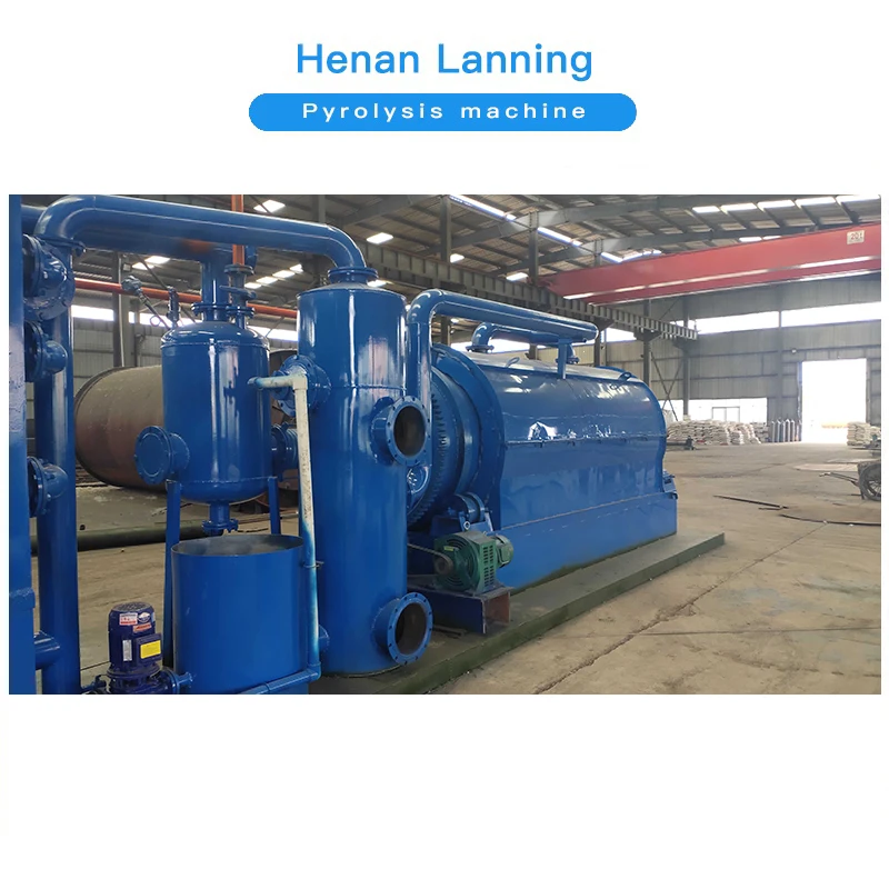 Recycling Tire Mini Pyrolysis Machine Waste Plastic Pyrolysis Plant