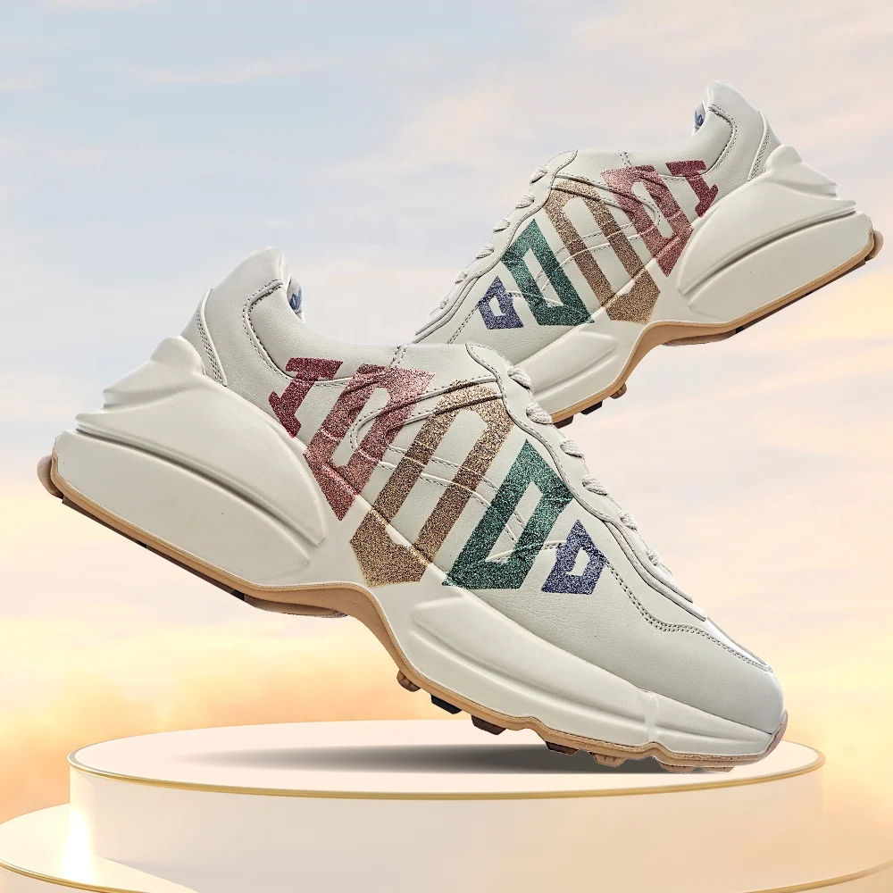 
Original Retro Thick-soled Inner Increase Couple Clunky Sneaker Basketball Women Men GG Sneaker Sports Shoes 