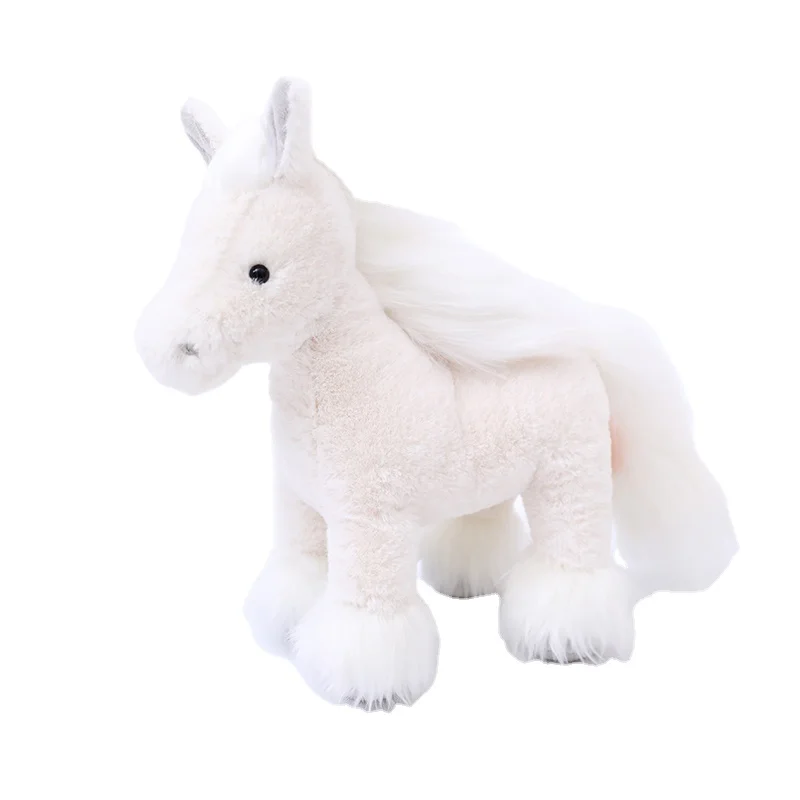 New Arrival Plush Horse Stuffed Animal Children Gift Plush Horse Toy Mini Plush Horse Doll Simulation Animal Doll