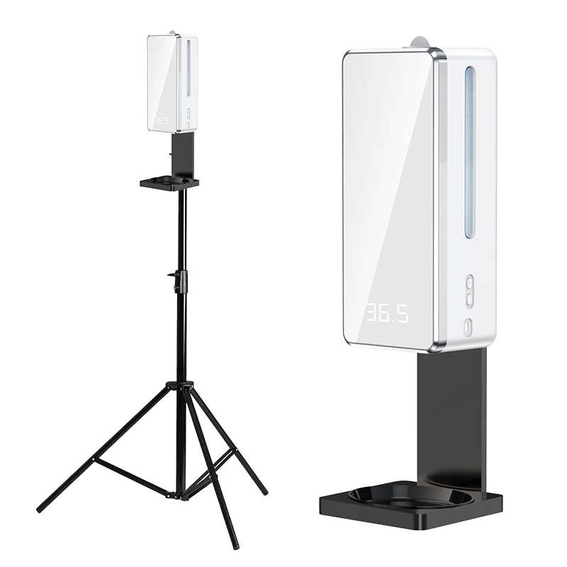 Wholesale K9 K10 Pro thermometer intelligent soap dispenser automatic alcohol Gel sensor temperature K9 pro