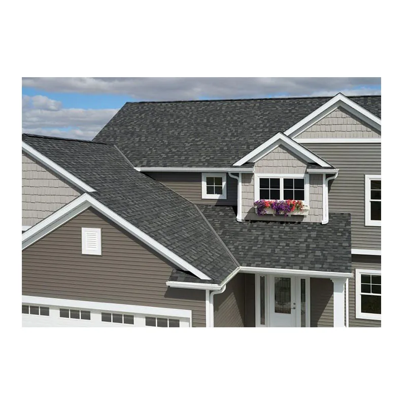Classic 0.4 mm Light-Weight Stone Coated Roof Tiles Zinc Steel Galvalume Metal Sheet for Hotels Traditional Design Style