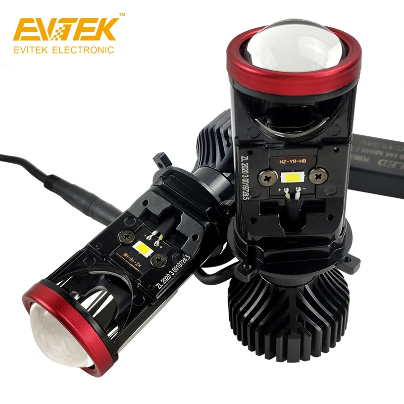 EVITEK Factory Price Wholesale led Headlights Lens Y8 Mini Led H4 Projector