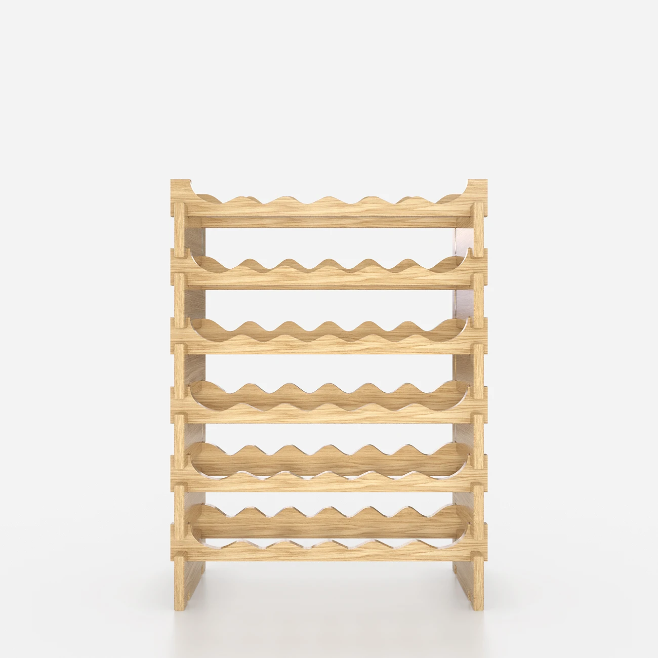 Factory Wholesale Modern Whisky Brand Store Fixtures Wooden Small Exclusive Red Wine Stacking Racks Shelves