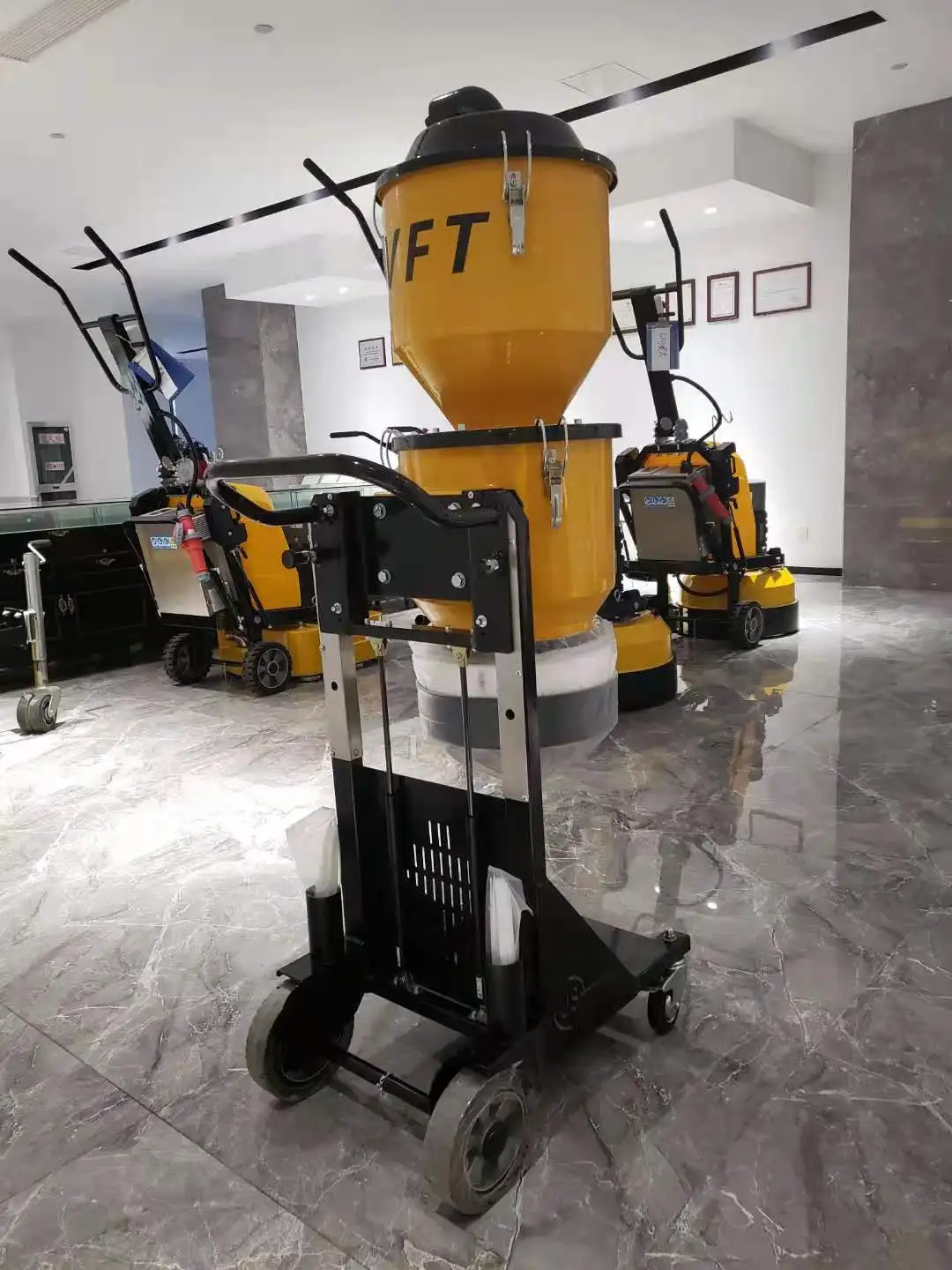 V-XFT air powered vacuum cleaner cyclone pre separator dust collector machine