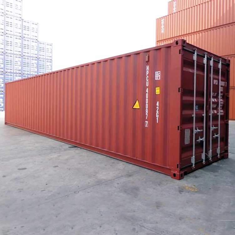 
26 tons payload marine container 40 foot steel shipping container 