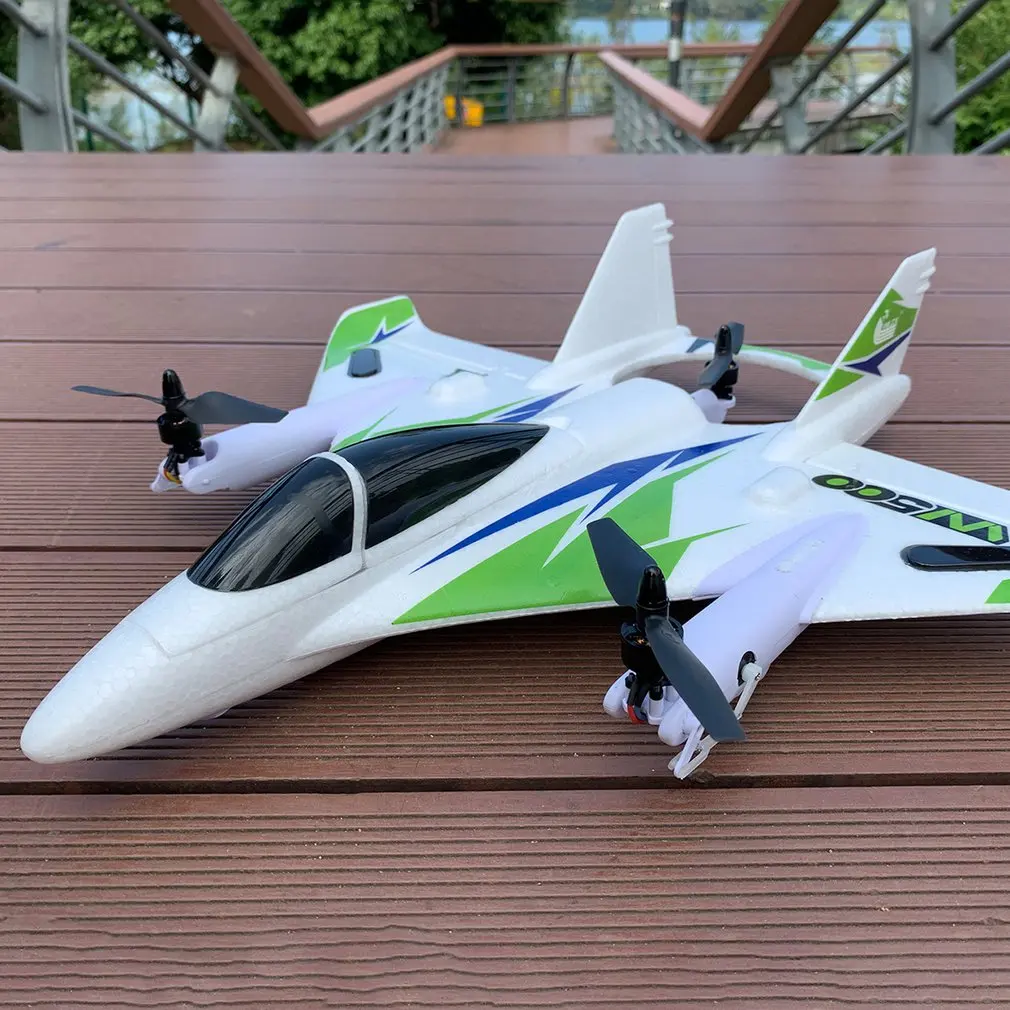 JJRC 6CH RC Aircraft FPV Airplane 6-Axis Gyro 2.4G Remote Control Aerobatic Airplane Fixed Wing Aircraft Toys