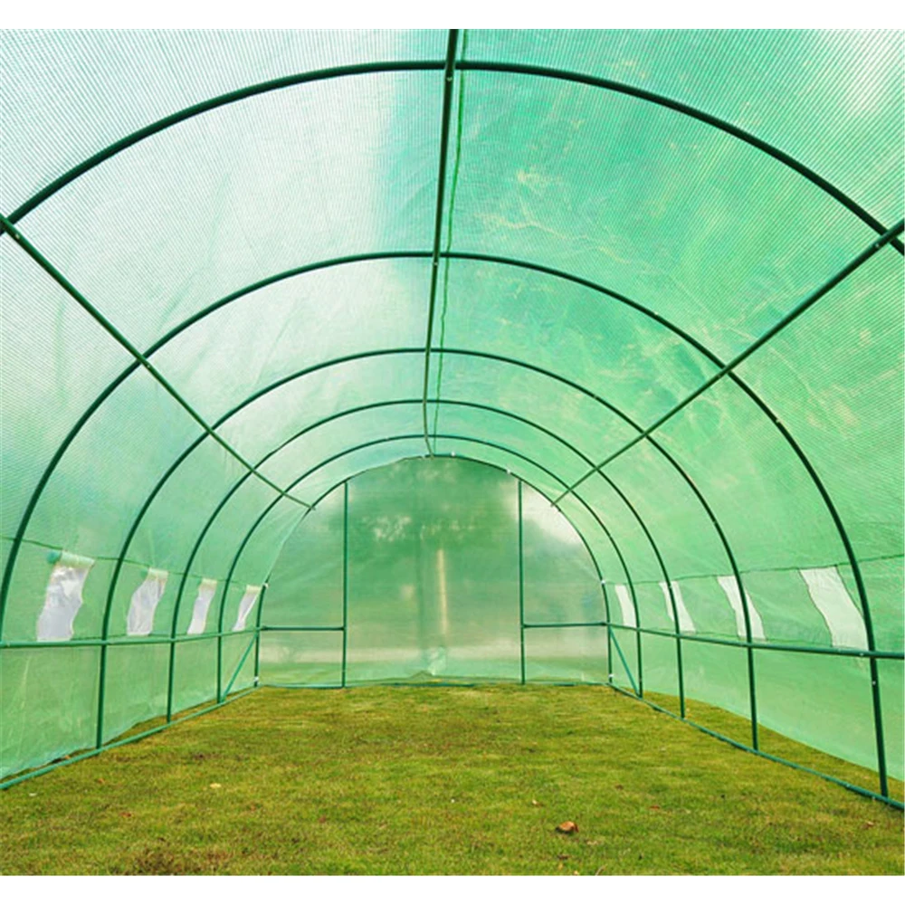Agricultural Garden Outdoor Yard Walk-In Polytunnel Tunnel Greenhouse Green House Growing Tent Hothouse Plant Growing Warm House